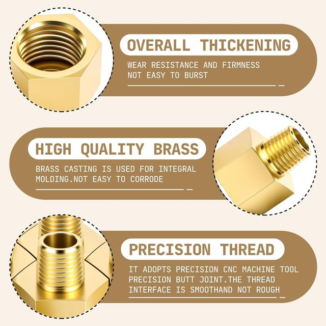 Thumbnail 2 de Bwintech Reduzierverbinder 3/8 auf 1/4 BSP