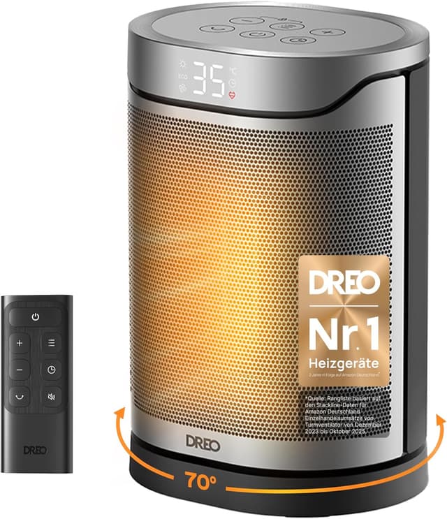 Imagen de DREO Keramikheizung 318 1500 W en OfertitasTOP