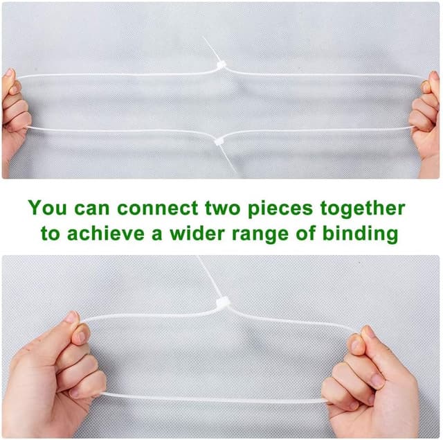 Thumbnail 4 de Long Cable Ties 450mm White