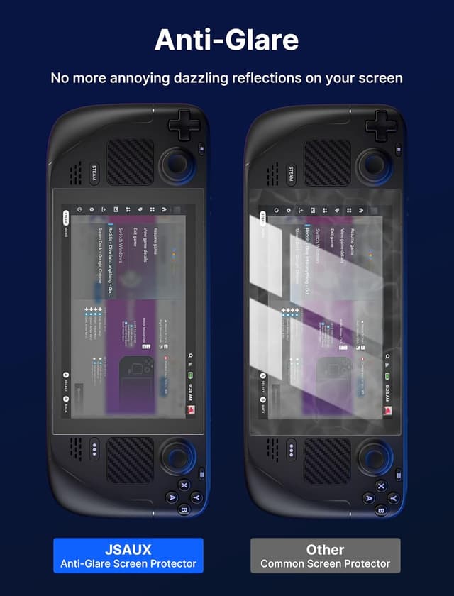 Detalle de JSAUX 2-Pack Screen Protector 0.33mm