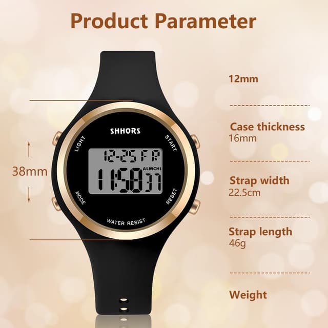 Detalle 2 de OFFCUP Damenuhr Digitale Uhr