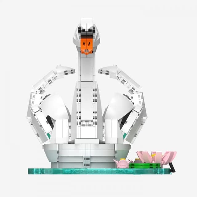 Detalle 2 de BlueBrixx Pro 108707 Schwan mit 1.191 Teilen