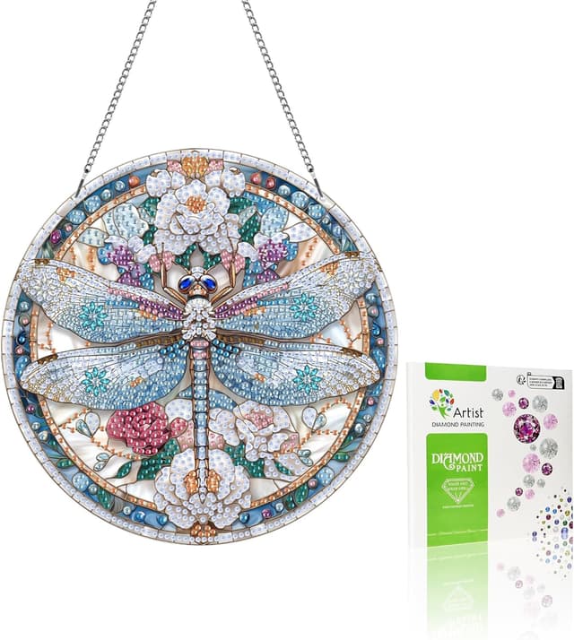 Imagen de VAIIEYO 5D Diamond Painting Anhänger Libelle en OfertitasTOP