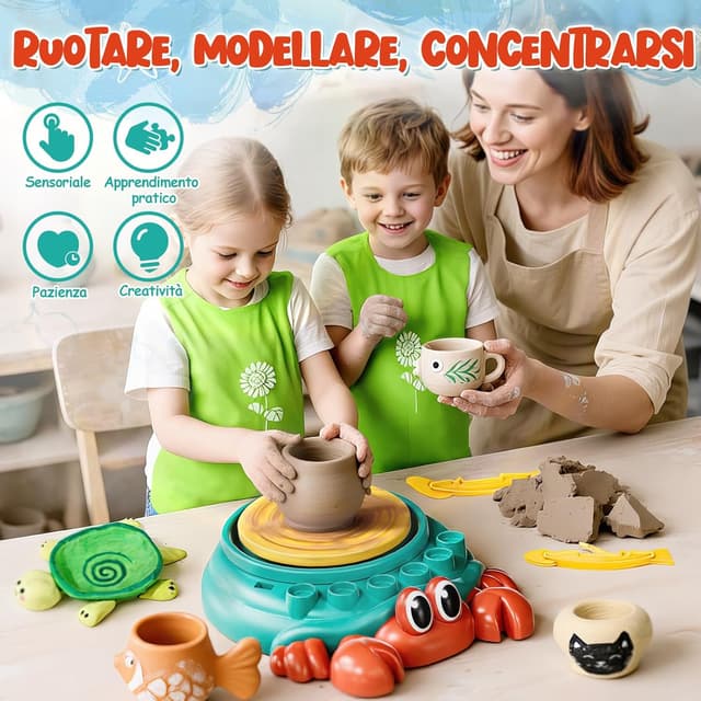 Thumbnail 6 de Lehoo Castle Tornio in ceramica 12 colori