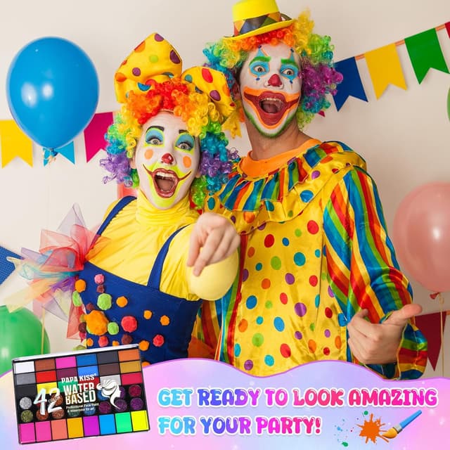 Thumbnail 6 de Kinderschminke Set Gigmeta 42 Gesichtsfarben