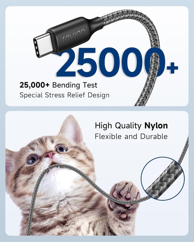 Thumbnail 4 de RAVIAD Cavo USB Type-C 3M A USB C Ricarica rapida