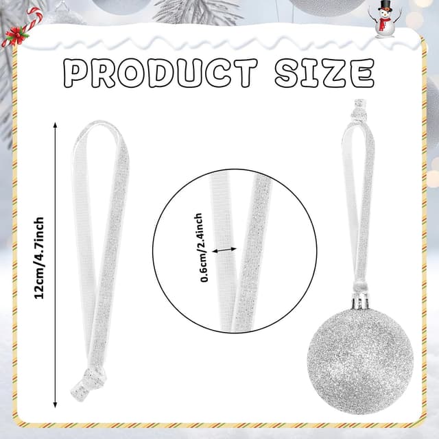 Thumbnail 1 de JUNEBRUSHS 120 Stück Samt-Bandaufhänger 12 cm