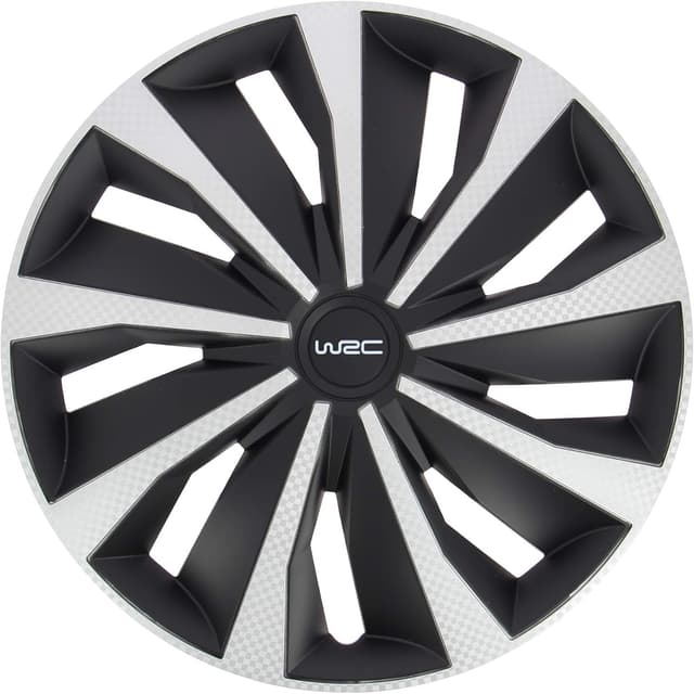 Detalle de WRC Tapacubos 15 Carbono negro mate gris