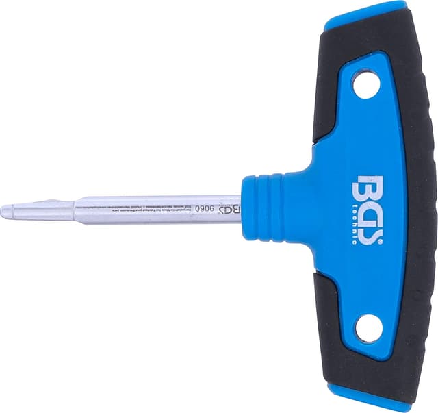 Detalle de BGS 9060 clé pour bouchons de vidange d’huile à profil spécial (T10549) en acier chrome-vanadium