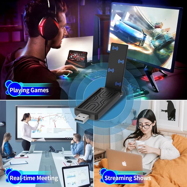 Thumbnail 6 de WiFi 6E USB Adapter AX5400M USB 3.0