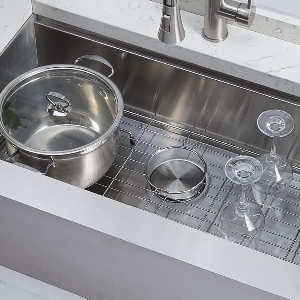 Thumbnail 6 de SHACO 33" Stainless Steel Farmhouse Sink 🪣