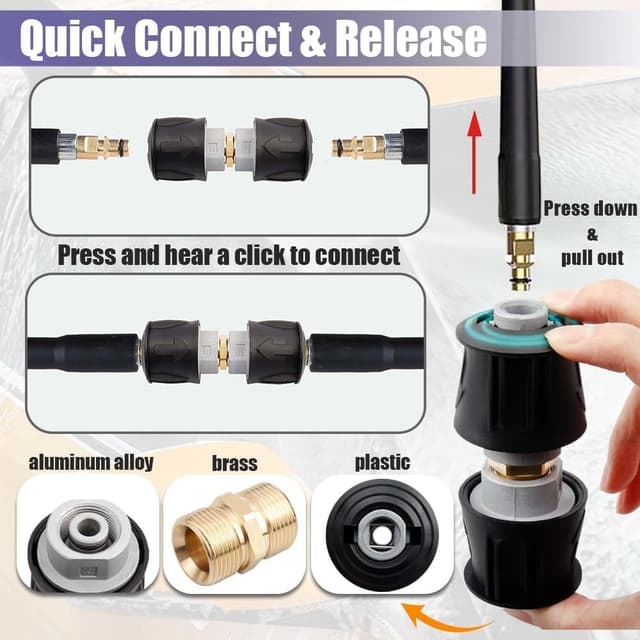 Thumbnail 4 de Holdonelight Quick Connect Hose Adapter M22 14mm