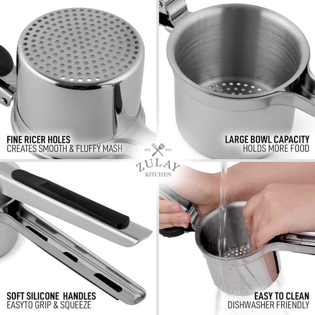 Thumbnail 4 de Zulay Kitchen 15oz Potato Ricer