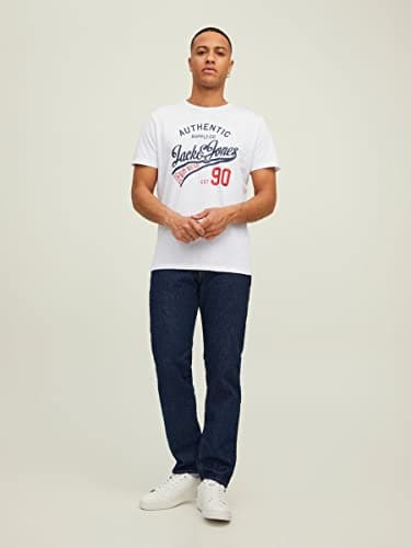 Thumbnail 4 de JACK & JONES Jjethan tee SS Crew Neck XL — 3 camisetas negras, blancas y azul marino