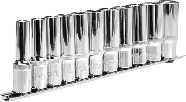 Detalle de KS Tools 918.0611 : jeu de douilles 6 pans 3/8” (11 pièces)