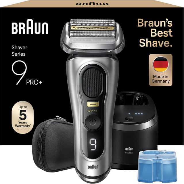 Detalle de Braun Series 9 Pro+ Afeitadora Hombre Seco/Mojado, 9567cc ⚪