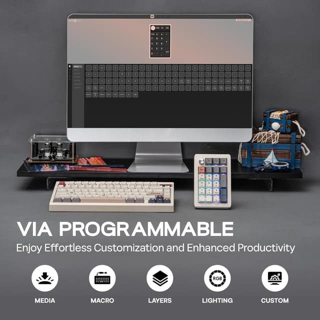 Thumbnail 2 de EPOMAKER EK21 VIA Numpad