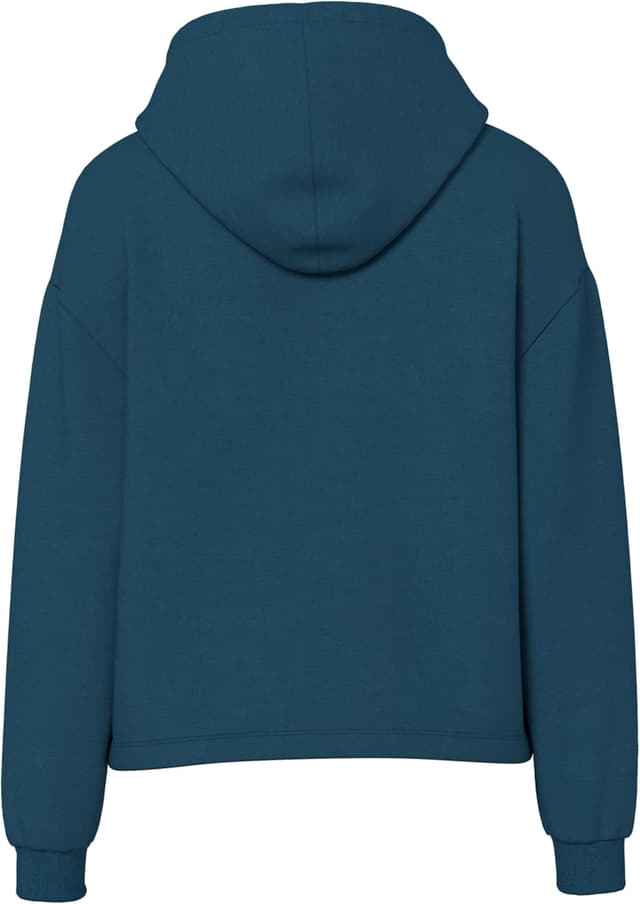 Detalle de Felpa con cappuccio PIECES Pcchilli LS Donna in cotone? con coulisse e polsini aderenti