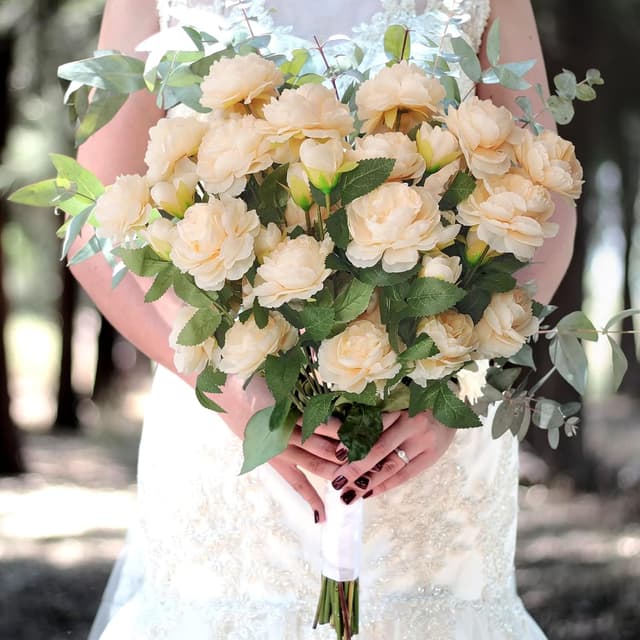 Detalle 2 de SNAIL GARDEN 12Pcs peony stems, 65 cm