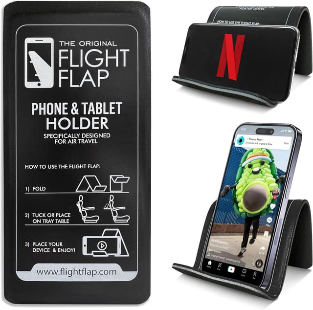 Detalle de Flight Flap Airplane Phone Holder for Travel