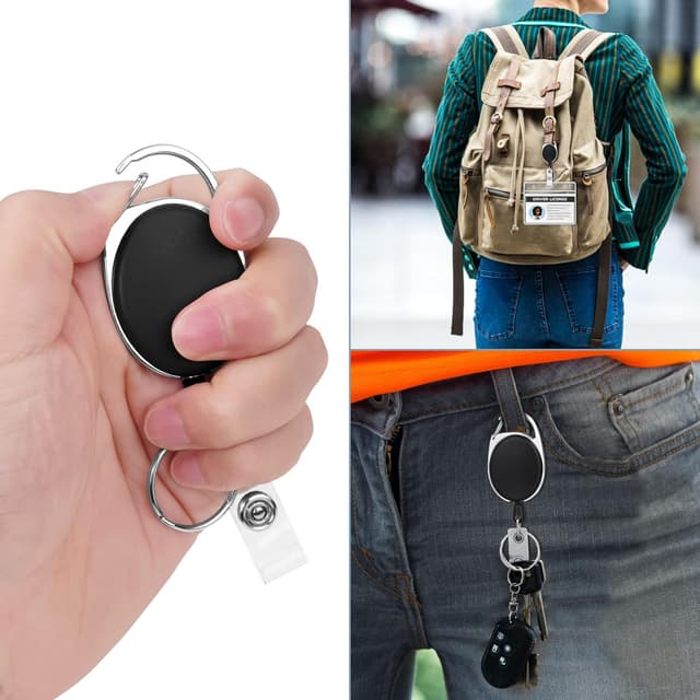 Thumbnail 4 de Vicloon Schlüsselanhänger Ausziehbar 10 Stück 🔑