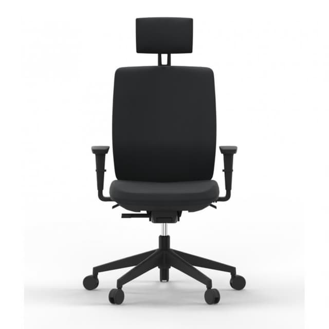 Detalle 2 de Actiu Trim Silla de Oficina Profesional Negra