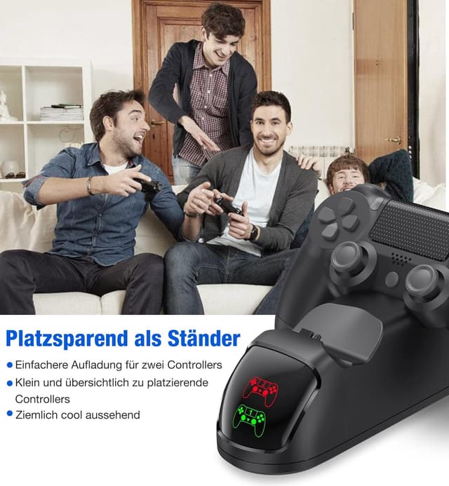 Thumbnail 6 de PS4-Ladestation für Controller mit Schnellladen