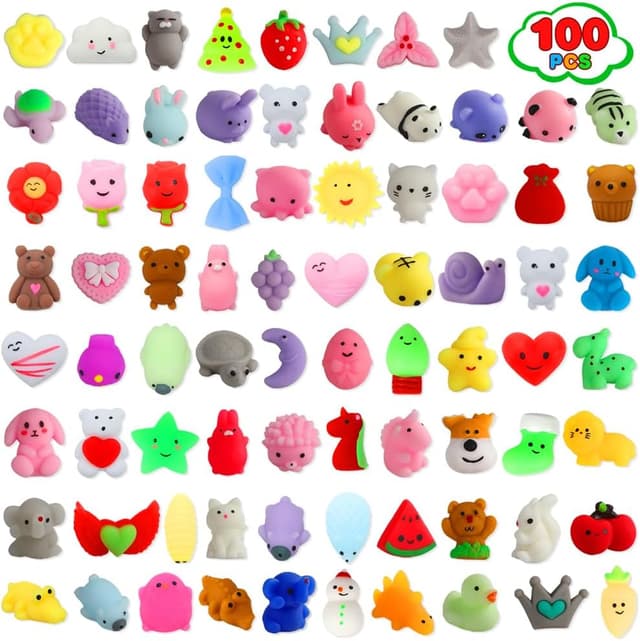 Detalle de 100 Pack Squishies Tiny Mochi Squishy Toys