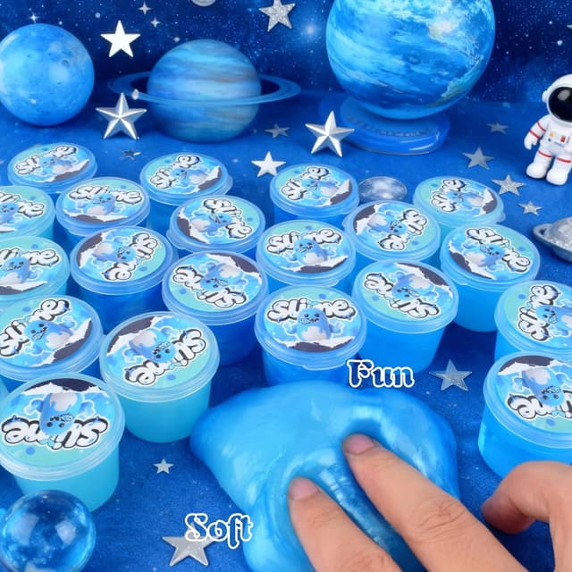 Thumbnail 6 de Blue Slimes 24 Pack