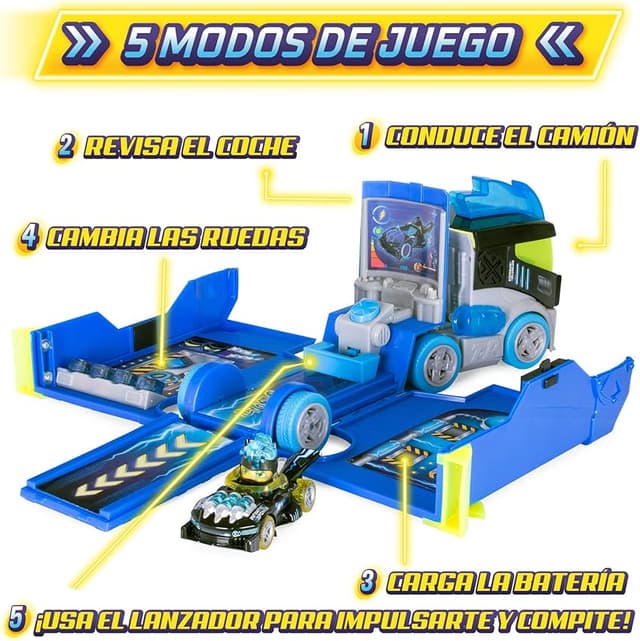 Detalle 2 de T-RACERS Turbo Truck camión con 1 piloto exclusivo