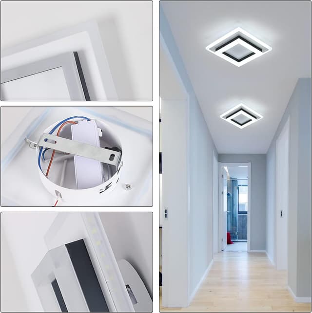 Thumbnail 4 de AUA LED Ceiling Light 24W cold white 6500K