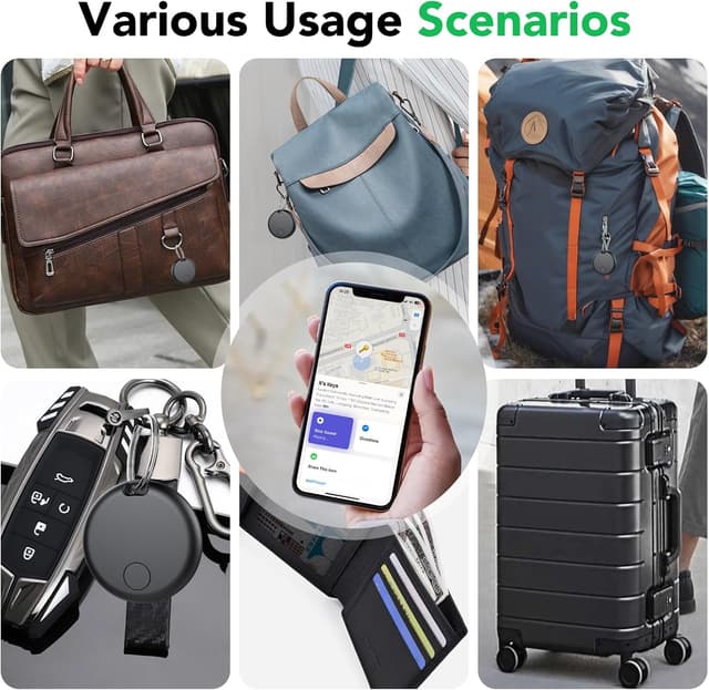 Thumbnail 5 de weTag mini Air Tracker Tag 4 pezzi localizzatore Bluetooth 365 giorni