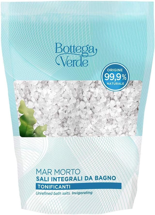 Detalle de Sali Integrali da Bagno Mar Morto Bottega Verde, 500 g: leviganti e tonificanti per peeling e pediluvi