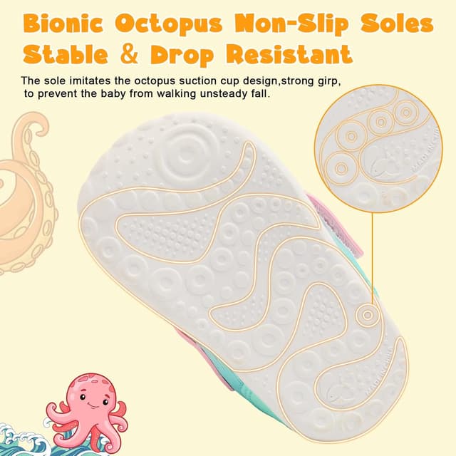 Thumbnail 6 de JOINFREE Baby Walking Wide Shoes 1st walkers