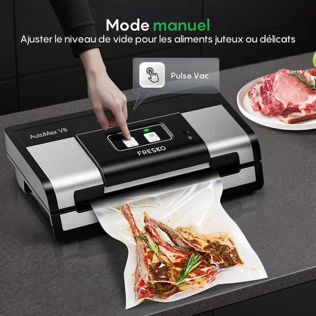 Thumbnail 5 de FRESKO Automatique Machine Sous Vide 140 W AutoMax V8