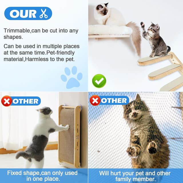 Thumbnail 6 de Fentar Kratzmatte 200Ă40 cm Kratzschutz đ