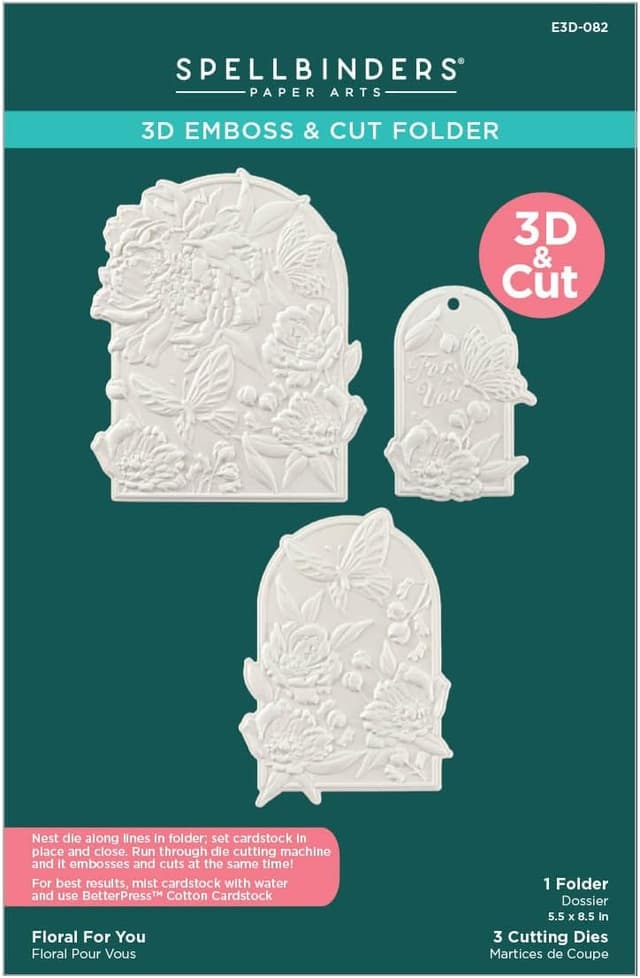 Detalle de Spellbinders The Sealed 3D Botanicals E3D-082 classeur