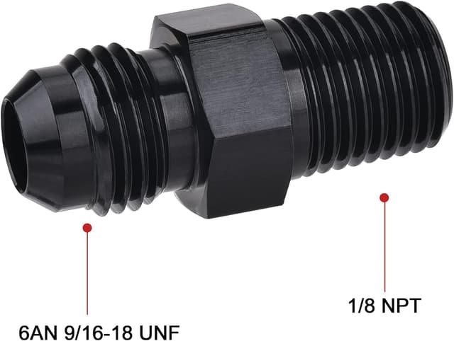 Thumbnail 1 de EVIL ENERGY 6AN to 1/8 NPT 2pcs