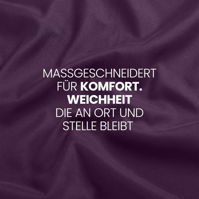 Thumbnail 6 de Utopia Bedding Spannbettlaken 140x200 cm in Lila – Gebürstete Polyester-Mikrofaser mit 35 cm Taschen tiefe