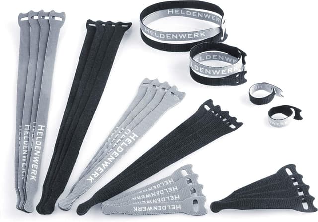 Detalle de Heldenwerk Klett-Kabelbinder 30er-Set