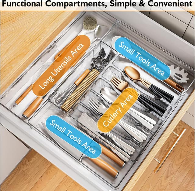 Detalle 1 de StowBin StowBin cutlery tray organiser