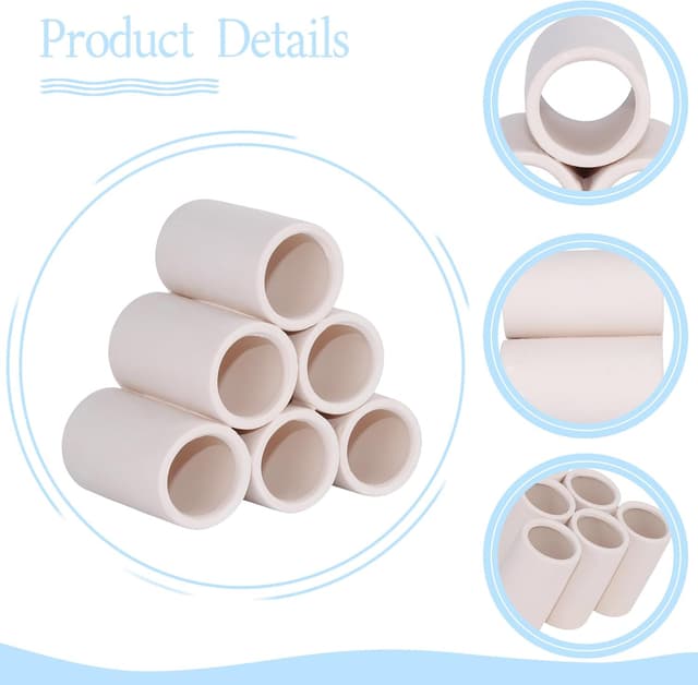 Thumbnail 2 de MC MEICHUANG 6-Tube Ceramic Shrimp Shelter for Aquariums 🐠