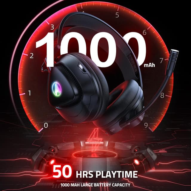 Thumbnail 4 de Awinnasey PH3 Gaming Headset Wireless