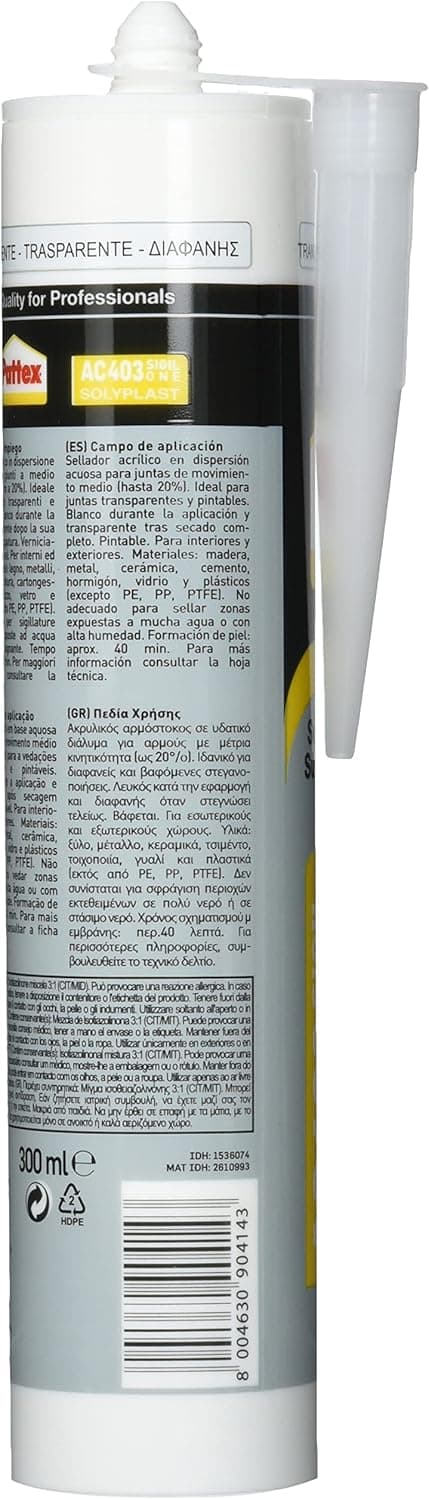 Thumbnail 2 de Pattex Sigillante Superacrilico AC 403 300ml