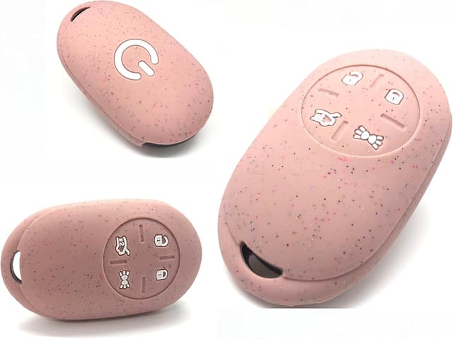 Thumbnail 1 de NORDECCO Silicone Star Glaze Key Fob Cover for Fiat 500e 2022