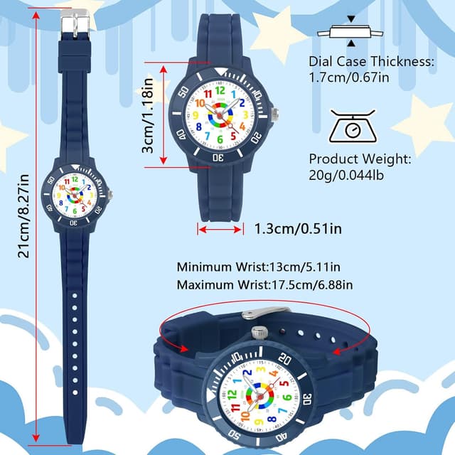 Thumbnail 4 de DTKID Montre Enfant 30 M