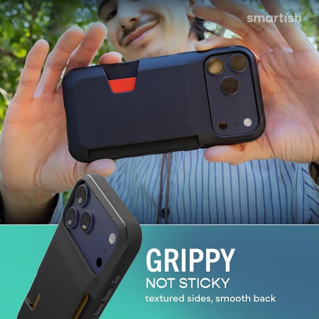 Thumbnail 6 de Smartish iPhone 17 Pro Max Wallet Case 6ft drop test