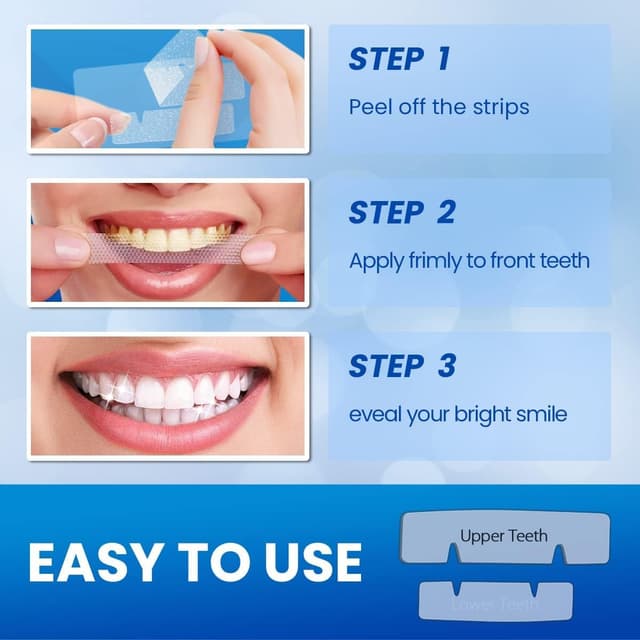 Thumbnail 5 de Teeth Whitening Strips 28-pack — Non‑Sensitive Kit 🪥