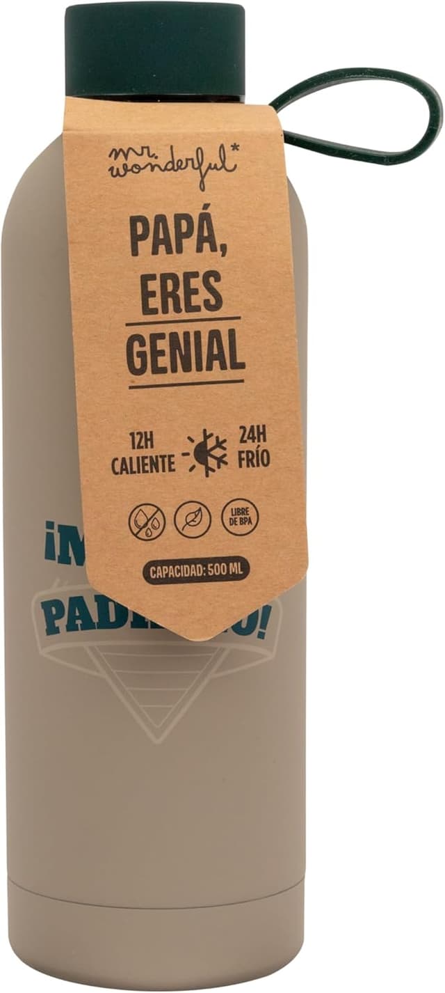 Thumbnail 1 de Mr. Wonderful Mr.Wonderful-Botella térmica ¡Menudo padrazo, multicolor 2506010293W0ESP