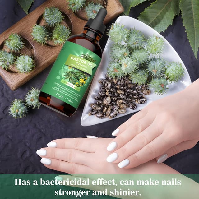 Detalle 2 de Olio di ricino 100% 118 ml per crescita